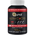 Qunol Ultra CoQ10 100mg Softgels- 3x Better Absorption Coenzyme Q10 Supplements 