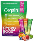 Orgain Organic Hydration Packets, Electrolytes Powder - Variety Pack Hydro