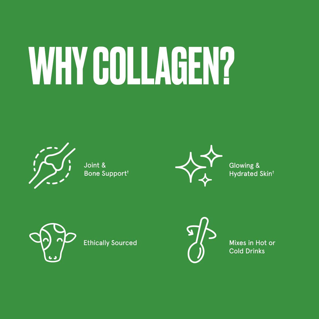 Bulletproof Unflavored Collagen Protein Powder, 17.6 Ounces, Grass-Fed Collagen Peptides BulletproofBuy Supplements Australia
