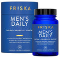 FRISKA Men’s Daily Digestive Enzyme and Probiotics Supplement, Natural Support FR!SKABuy Supplements Australia