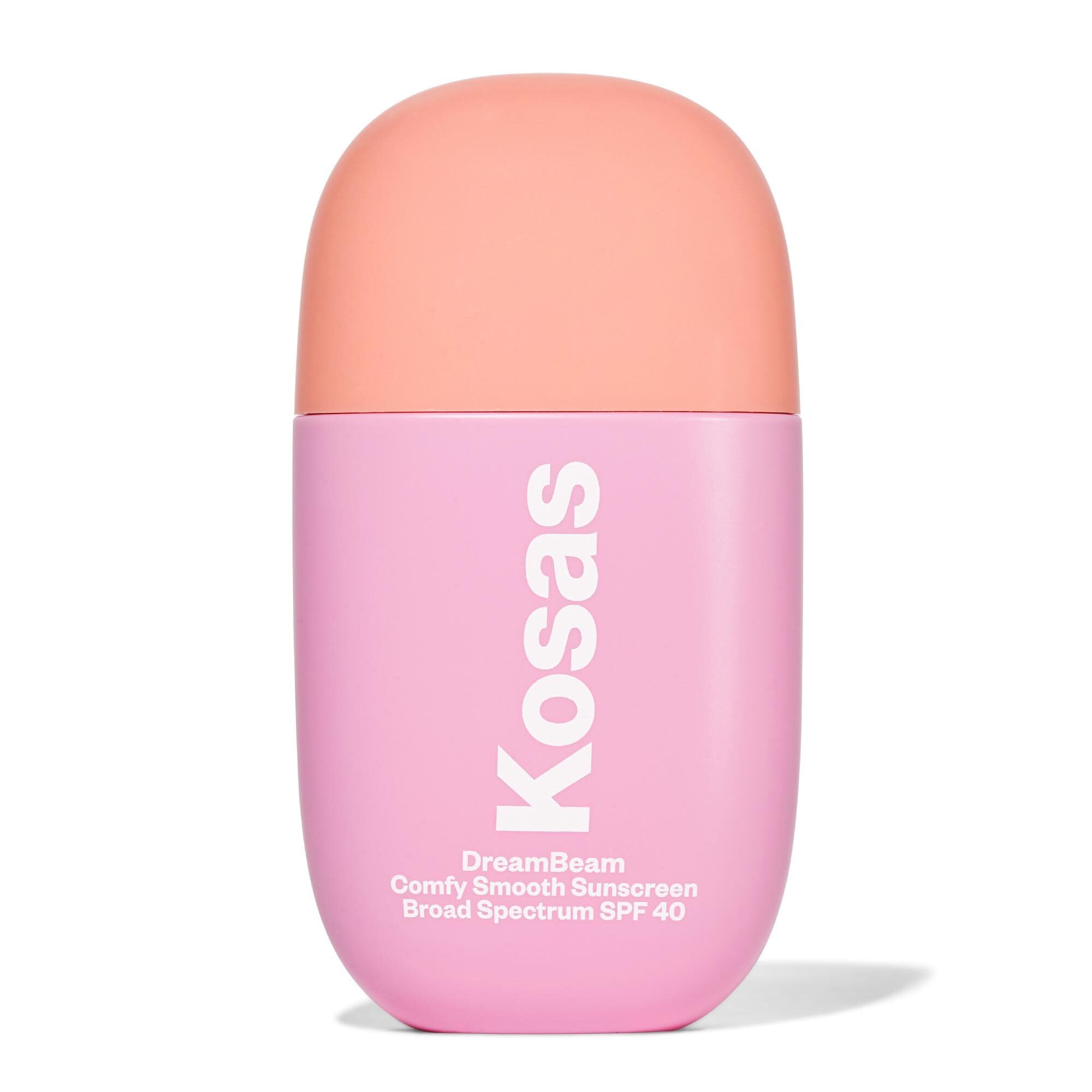 Kosas DreamBeam SPF 40 Mineral Sunscreen for Face + Makeup Prep – Lightweight Hydrating Sun Protection, 40 ml KosasBuy Supplements Australia