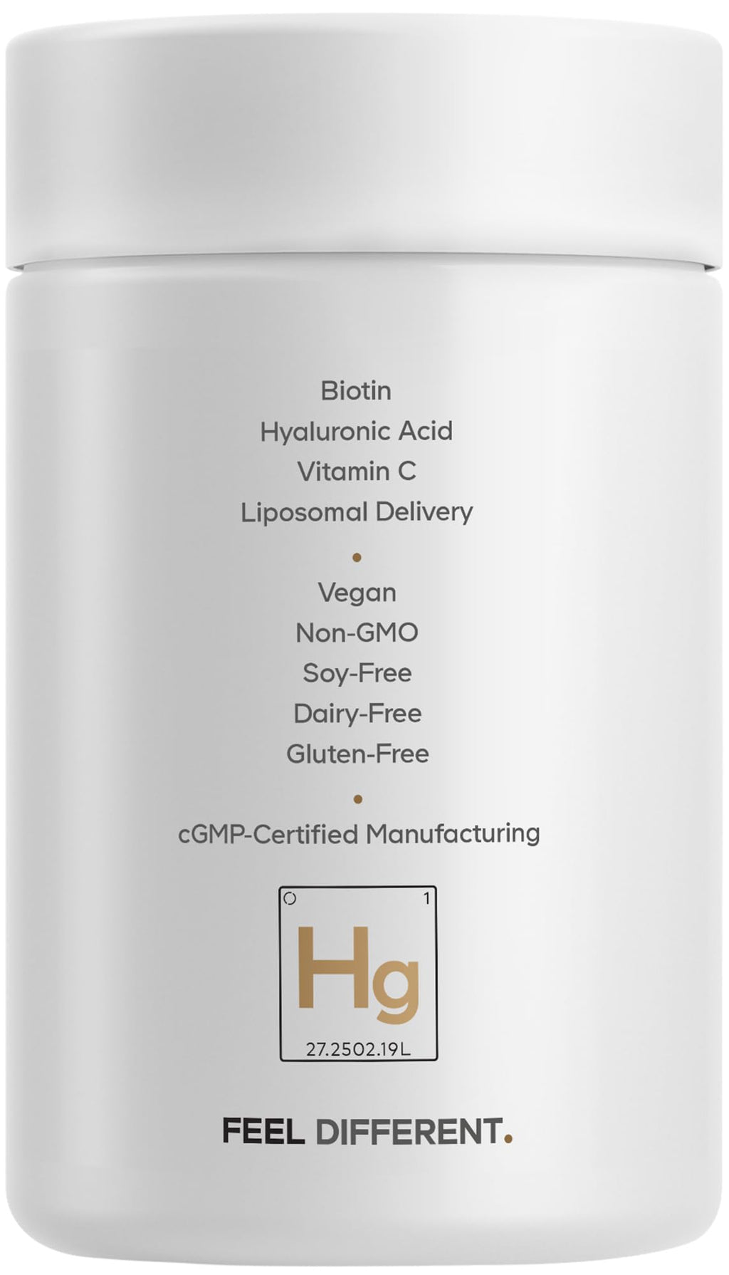 Codeage Hair Growth + Smooth Skin Max Vitamins Supplement - Patented Lustriva & SOD B Dimpless Superoxide Dismutase - Hair Growth Health Skin Cellulite Support - Biotin, Vitamin C, MSM - 30 Capsules CodeageBuy Supplements Australia
