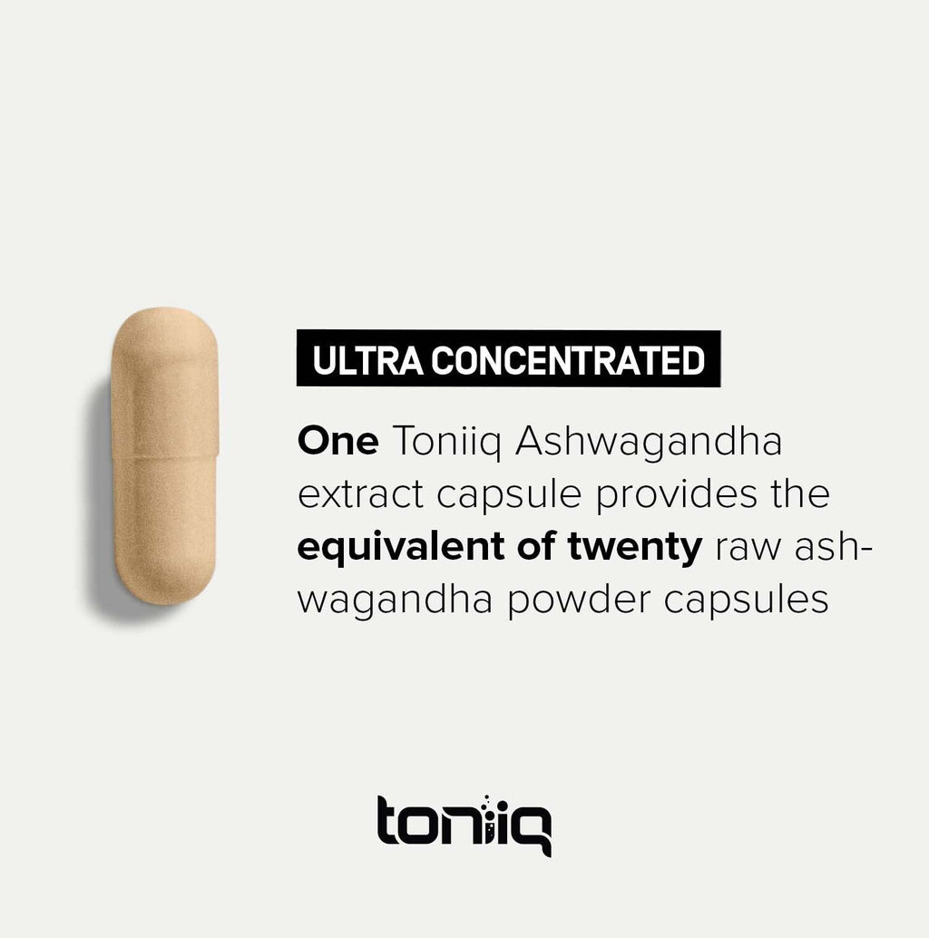Toniiq 26,000mg 20x Concentrated Extract - 10% Withanolides - Ultra High Strength ToniiqBuy Supplements Australia