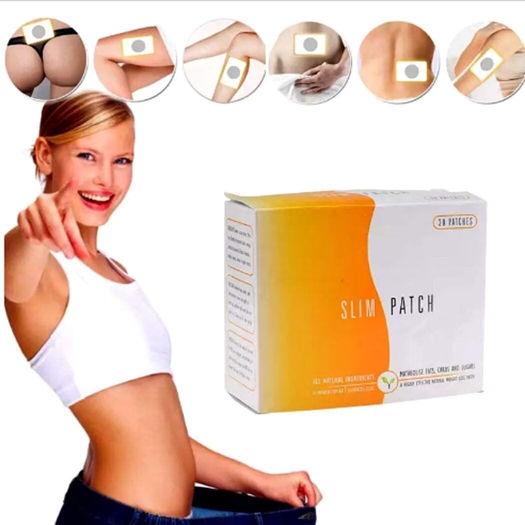 100 Pack_Effective_Ancient_Belly_Pellet_Slim_Patches_Magnet_Navel_Sticker_100%_Natural Msupps.comBuy Supplements Australia