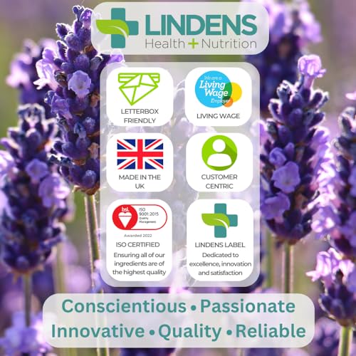Lindens 500mg Magnesium Tablets | 90s 1-a-Day | Made in The UK | Tiredness, Muscle LindensBuy Supplements Australia