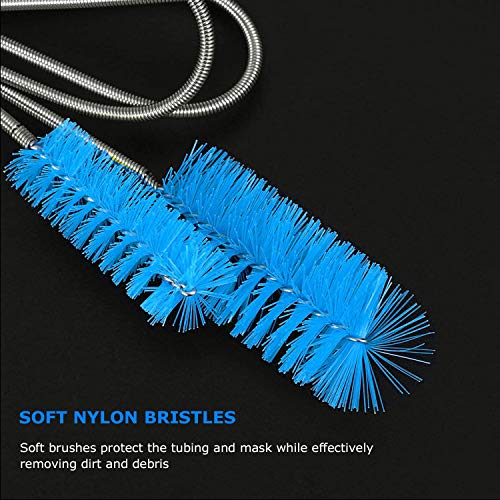 CPAP Tube Cleaning Brush-7 Feet Flexible + 7 Inches Handy Stainless Steel SUNMUBuy Supplements Australia