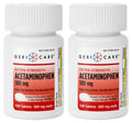 GeriCare Extra Strength Acetaminophen Pain Relief Fever Reducer Tablets, Strength 500mg Tablet | Joint, Muscle, Arthritis, Back Pain, Body Pain Relief, 100 Count (Pack of 2) GeriCareBuy Supplements Australia