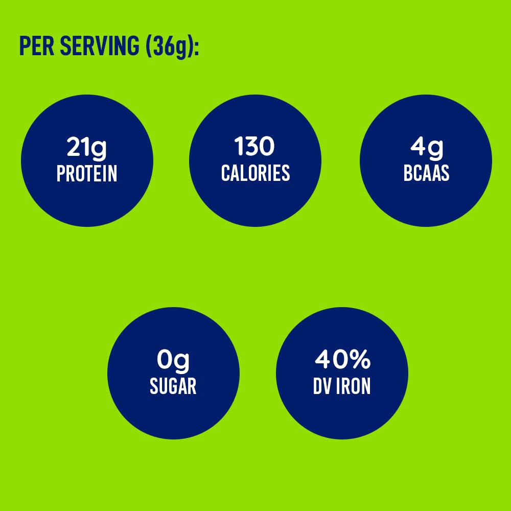 LeanFit Organic Plant-Based Protein, Natural Vanilla Flavor, 21g Vegan Protein, 19 Servings LeanFitBuy Supplements Australia