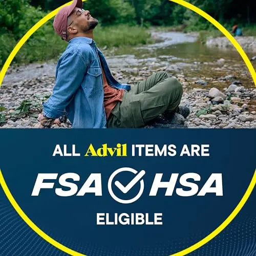 Advil Dual Action With Acetaminophen And Ibuprofen (2 Dose Equivalent) For 8 Hour Pain Relief, Coated 144 Ct Caplets And 2 Ct. Sample Of Advil PM AdvilBuy Supplements Australia