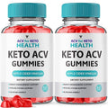 (2 Pack) ACV for Keto Health Gummies, ACV Keto Health ACV Advanced Weight Loss Gummies