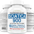 Sciatica Supplement with 900 mg Alpha Lipoic Acid - Sciatic Nerve Support NuturnaBuy Supplements Australia