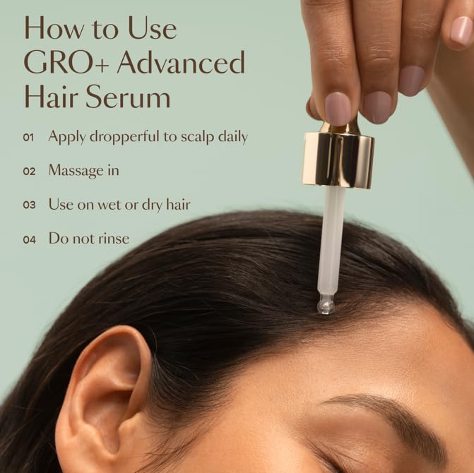 VEGAMOUR GRO+ Advanced Hair Serum for Improving Hair Density, Tonic Reduces Shedding and Promotes a Healthy Scalp, 3 pack VEGAMOURBuy Supplements Australia