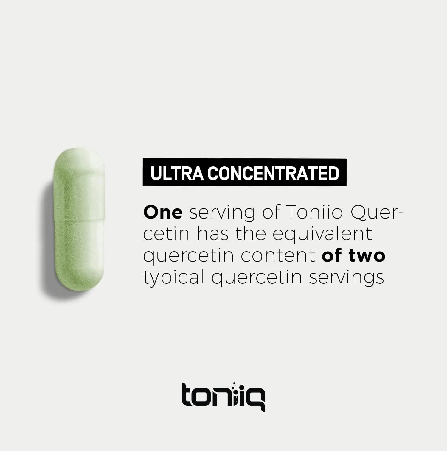 Toniiq Ultra High Purity Quercetin Capsules - 95%+ Highly Purified and Bioavailable - 1000mg Per Serving - 120 Capsules Quercetin Supplement Toniiq buy supplements Au