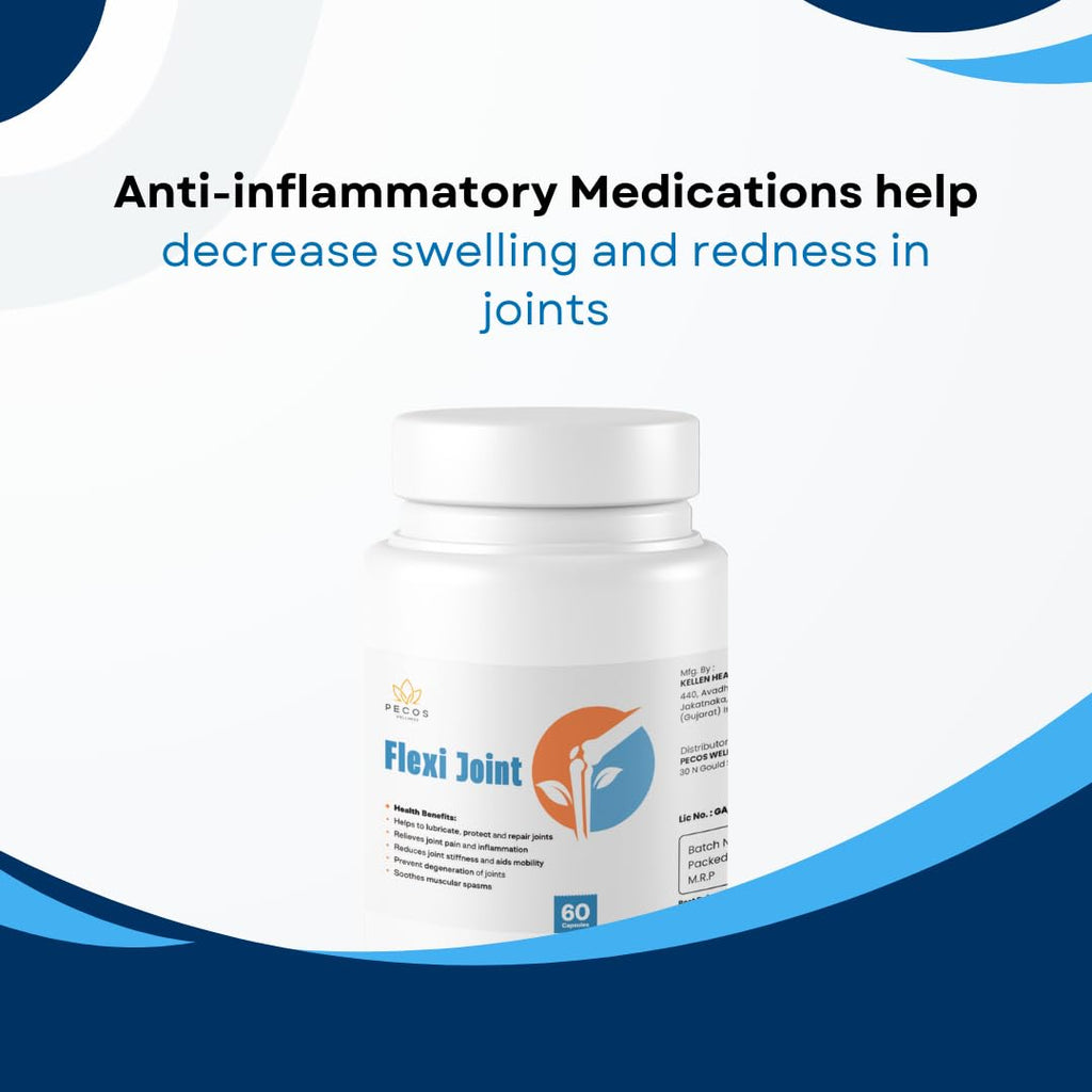 PECOS WELLNESS Flexi Joint Supplement for Joint Health, 60 Capsules, Supports Mobility and Joint Protection PECOS WELLNESSBuy Supplements Australia