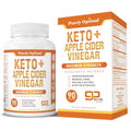 Purely Optimal Keto BHB + Apple Cider Vinegar Capsules with The Mother - Keto Diet 