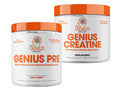 Genius Pre Workout Powder, Sour Cherry, and Genius Micronized Creatine Monohydrate