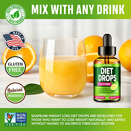 Weight Loss Drops - Appetite Suppressant for Women & Men - Made in The USA SHAPELINEBuy Supplements Australia