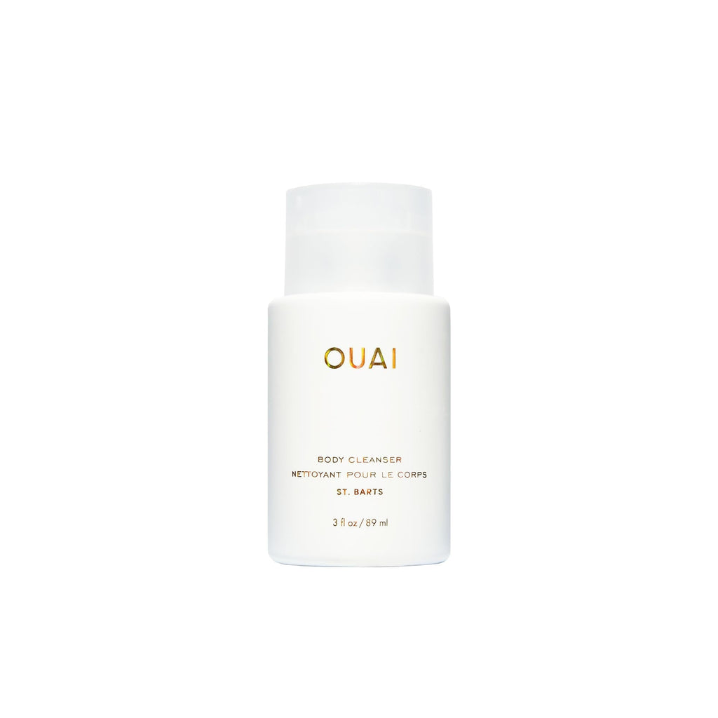 OUAI Body Cleanser, St. Barts Travel Size - Foaming Body Wash with Jojoba Oil & Rosehip Oil to Hydrate, Balance & Soften Skin - Paraben, Phthalate & Sulfate Free Skin Care Products (3 fl oz) OUAIBuy Supplements Australia