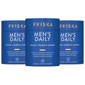 FRISKA Men’s Daily Digestive Enzyme and Probiotics Supplement, Natural Support