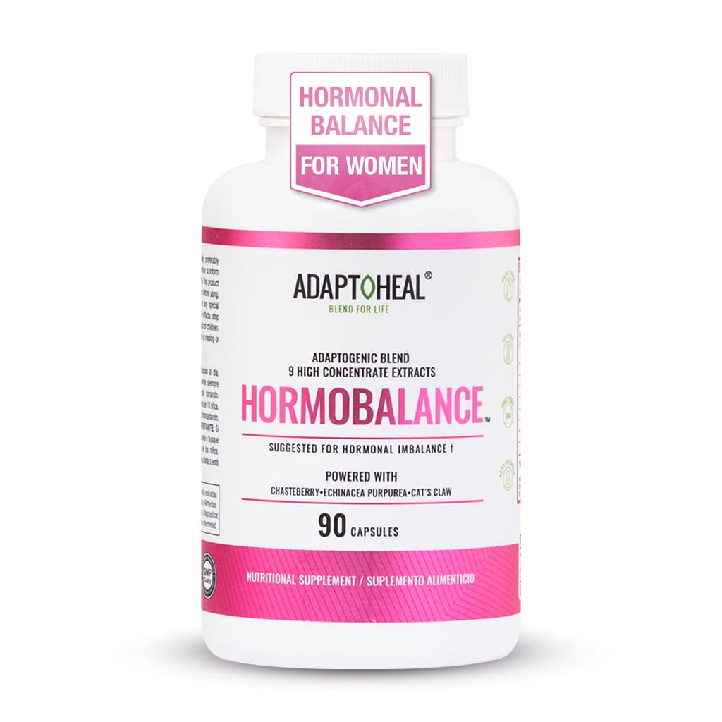 Hormone Balance for Women – Menopause & PMS Support Supplement – Adaptogens for Female Balance & Wellness – 90 Vegan Capsules ADAPTOHEALBuy Supplements Australia