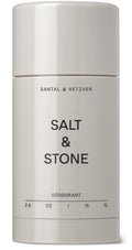 Salt & Stone Aluminum Free Deodorant | Extra Strength 48 Hour Protection for Women & Men | Made with Seaweed Extracts, Niacinamide & Prebiotics | Santal & Vetiver Salt & StoneBuy Supplements Australia