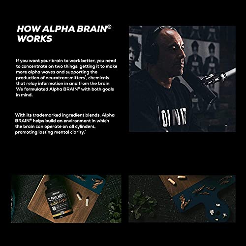 ONNIT Alpha Brain (120ct) - Over 1 Million Bottles Sold - Premium Nootropic Brain Sup ONNITBuy Supplements Australia