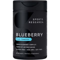 Sports Research Blueberry Capsules - Made from Organic Blueberries with Organic Extra Virgin Olive Oil - Non-GMO & Gluten Free - 60 Liquid Softgels Sports Research buy supplements Au