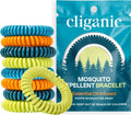 Cliganic 25 Pack Mosquito Repellent Bracelets, DEET-Free Bands, Individ CliganicBuy Supplements Australia