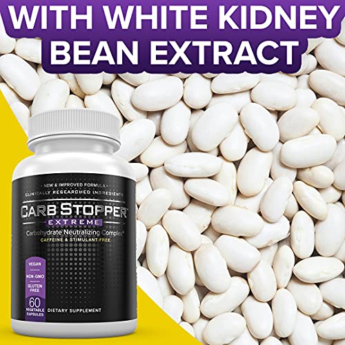 Carb Stopper Extreme (3 Bottles Maximum Strength, Natural Carbohydrate and Starch Carb Stopper ExtremeBuy Supplements Australia