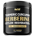 Berberine Supplement 14000mg Turmeric Curcumin 4500mg Trans-Resveratrol 4500mg 