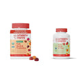 SmartyPants Organic Kids Multivitamin Gummies: Probiotics, Omega 3 (ALA) & Kids Multivitamin Gummies and Fiber Supplement: Omega 3 Fish Oil (EPA/DHA), Vitamin D3, C, Vitamin B12 SmartyPantsBuy Supplements Australia