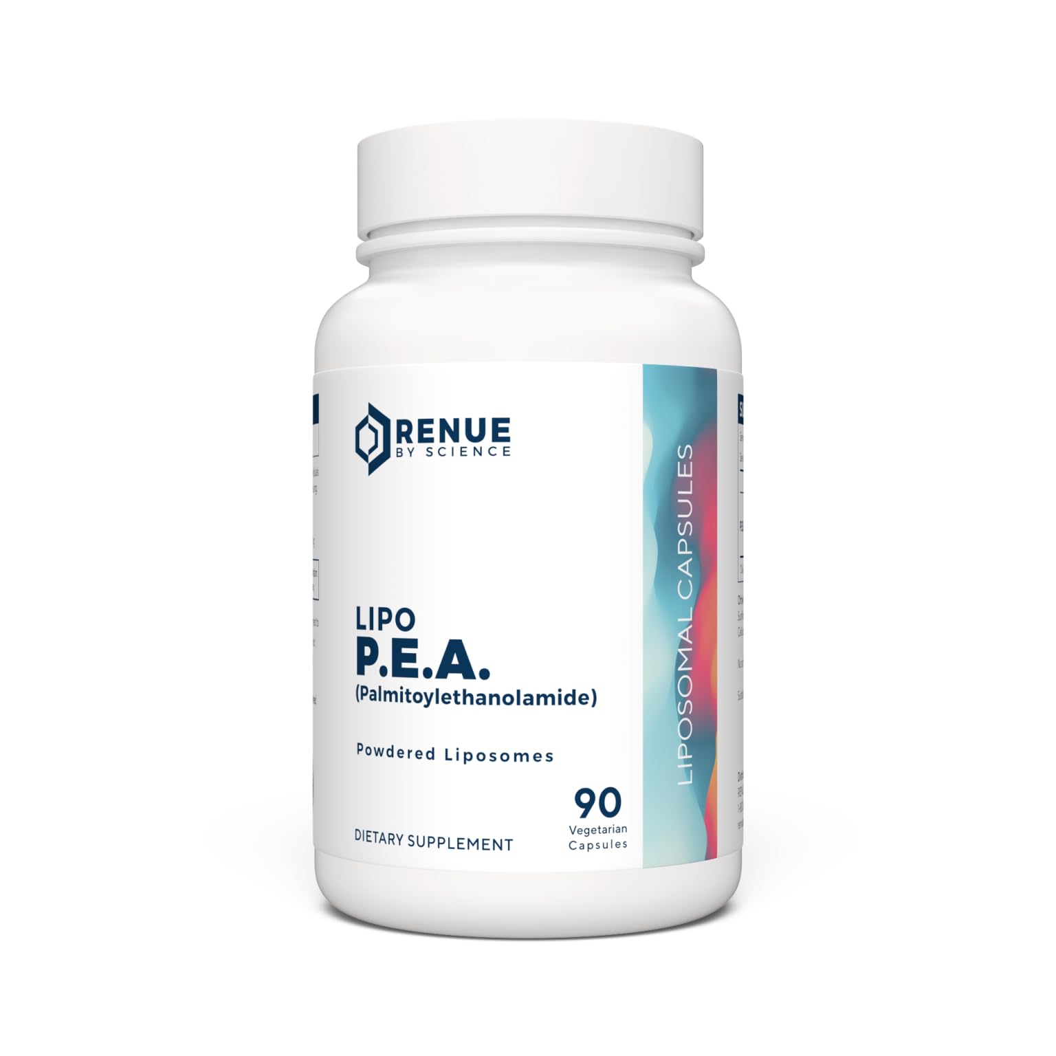 Renue By Science P.E.A | Liposomal Pea Palmitoylethanolamide Supplement | 90 P.E.A Capsules - 250mg Palmitoylethanolamide per Serving | Non-GMO | Made in The USA & Third-Party Tested Renue By ScienceBuy Supplements Australia