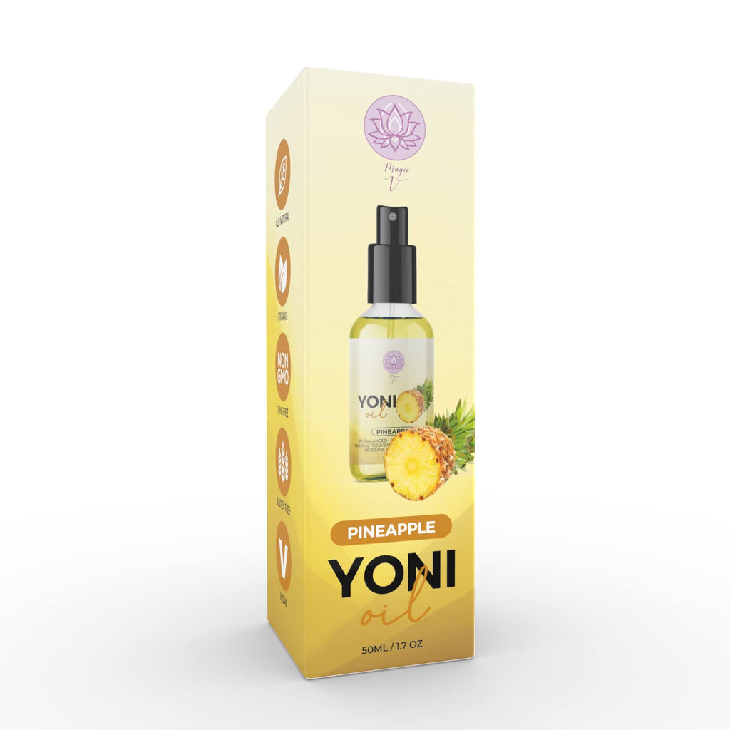 Magic V Steam V Yoni Oil Spray Organic Feminine Oil Vaginal Moisturizer For Wetness Magic V SteamBuy Supplements Australia
