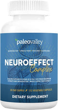 Paleovalley NeuroEffect - Neuro Mushroom Coffee Nutritional Supplement for Focus, Memory, and Energy Support - 28-Day Supply - 8 Full Spectrum Mushroom and Whole Coffee Fruit Extracts PaleovalleyBuy Supplements Australia
