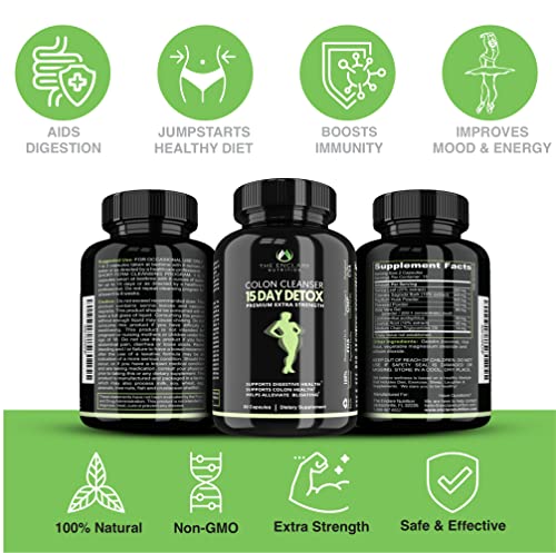 THE ENCLARE NUTRITION Colon Cleanser Detox. Premium 15 Day Fast-Acting Diet Pills THE ENCLARE NUTRITIONBuy Supplements Australia