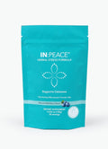 Teal package of IN:PEACE Herbal Stress Formula on a white background