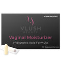 VLUSH Vaginal Moisturizer: Hormone-Free Hyaluronic Acid Suppositories for Dryness & Intimate Comfort – Clean Support for Menopause & Perimenopause (10pk) VLUSH buy supplements Au