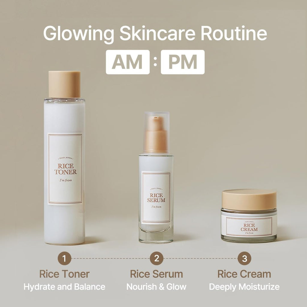 I'm From Rice Toner, 77.78% Rice Extract from Korea, Glow Essence with Niacinamide I'm fromBuy Supplements Australia