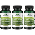 Swanson Lion's Mane Mushroom Capsules - 500 mg Each, 60 Capsules