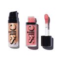 Saie Mini Glowy Super Gel Lightweight llluminator & Makeup Primer - Sunglow (0.5 oz) + Dew Blush - Lightweight Liquid Blush with a Blendable + Buildable Cream Finish - Sweetie (.40 oz) SaieBuy Supplements Australia