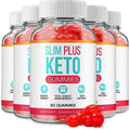 (5 Pack) Slim Plus Keto ACV Gummies - Official - Keto Slim Plus ACV Advanced Weight Loss