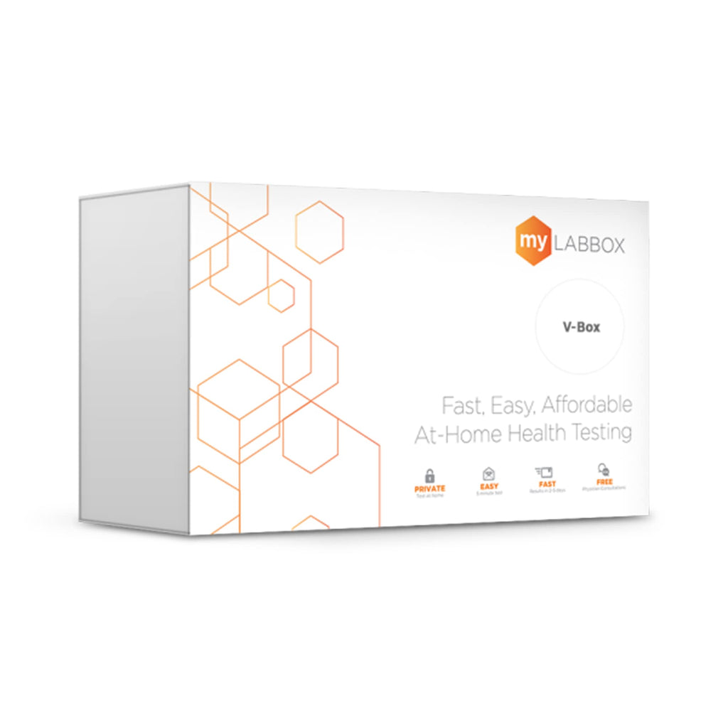 myLAB Box STD at Home Test for Yeast, Vaginal Health Combo CLIA Lab Certified Results