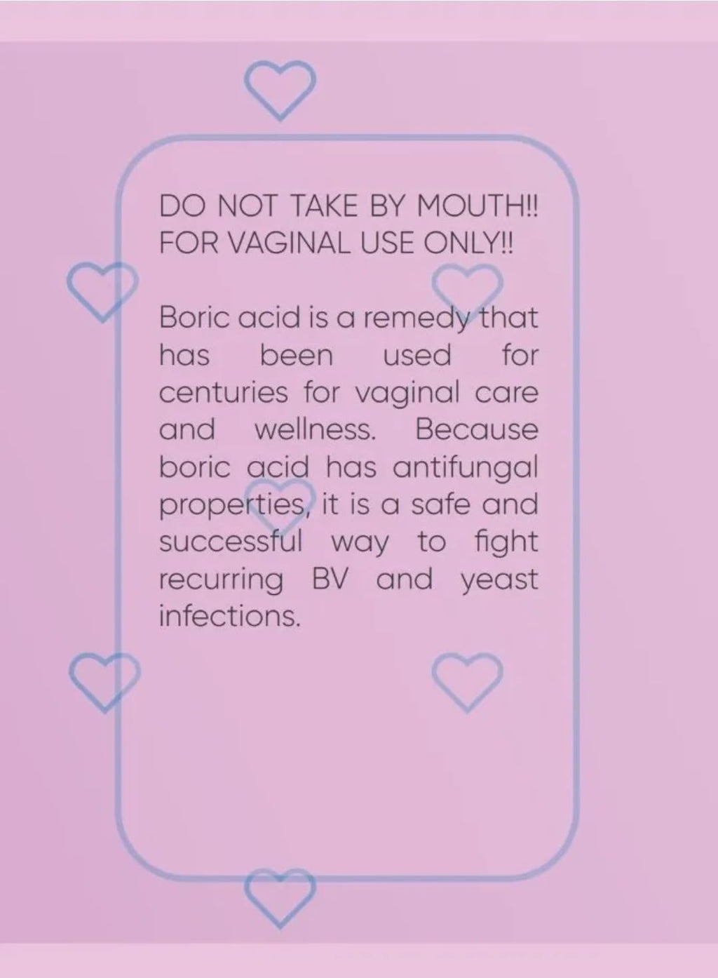 HerSheMe Boric Acid Vaginal Suppositories HerSheMeBuy Supplements Australia