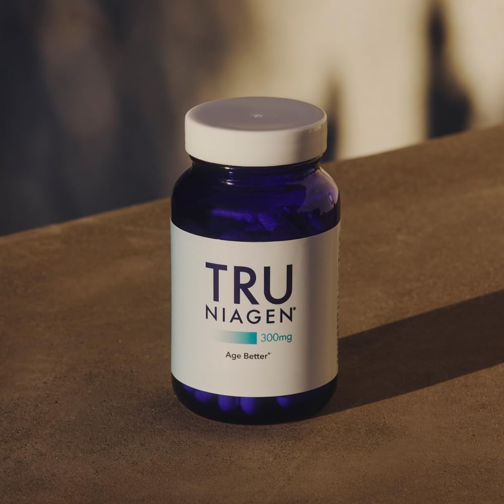 TRU NIAGEN Patented NAD Supplement for Brain Function, Anti Aging & Cell Regeneration, 300mg Niagen, 90 Servings | Supports Cellular Energy, Muscle | Nicotinamide Riboside (NR) Take 1 Daily | 1 Bottle TRU NIAGENBuy Supplements Australia