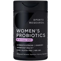 Sports Research Women's Probiotics with Prebiotics, 65 Billion CFU - Vegan Capsules for Gut Health & Digestive Support, Probiotics for Women with Cranberry - Non-GMO Verified & Gluten Free - 30 Count Sports Research buy supplements Au