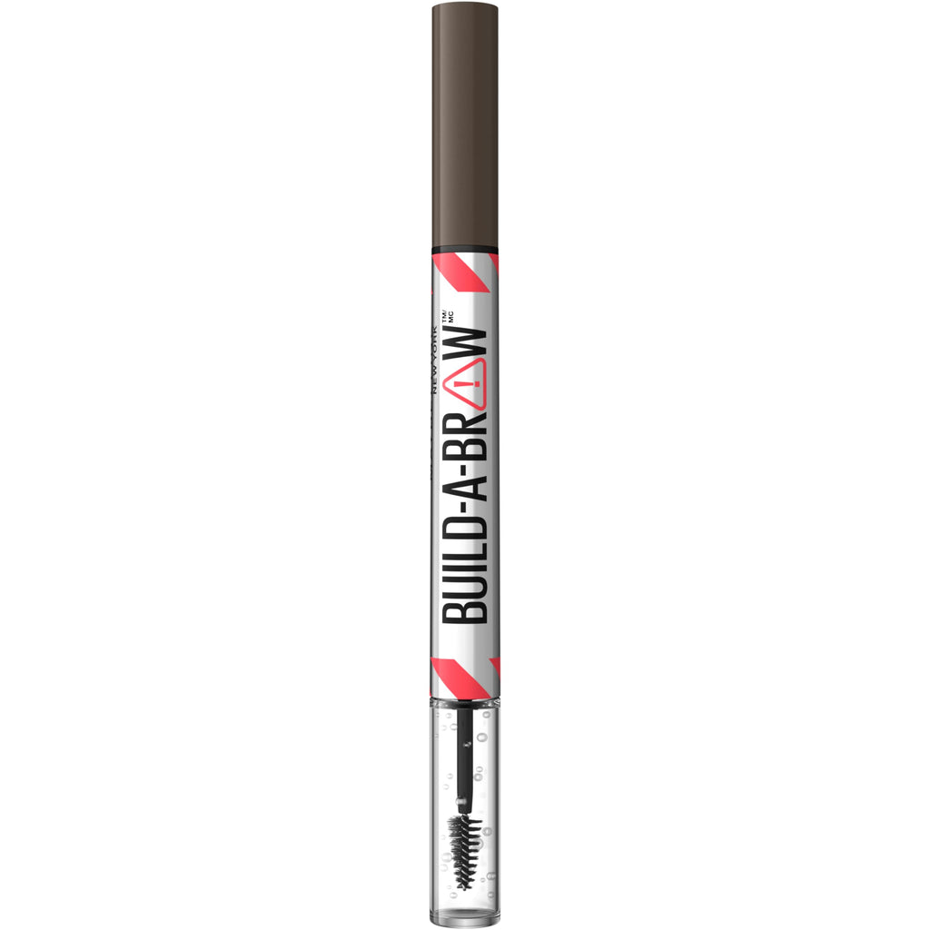 Maybelline Build-A-Brow 2-in-1 Brow Pen and Sealing Eyebrow Gel, Eyebrow Makeup for Real-Looking, Fuller Brows, Black Brown, 1 Count MAYBELLINEBuy Supplements Australia