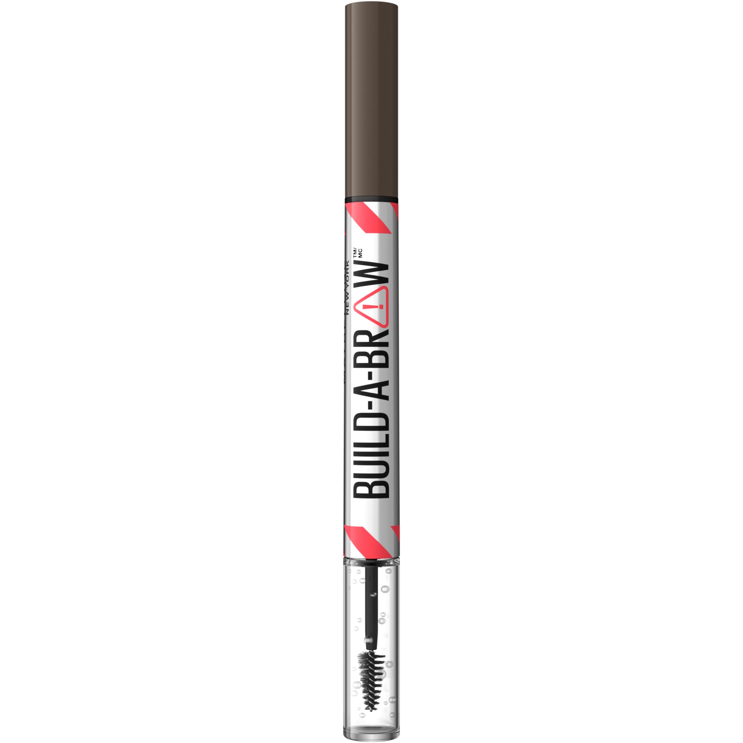 Maybelline Build-A-Brow 2-in-1 Brow Pen and Sealing Eyebrow Gel, Eyebrow Makeup for Real-Looking, Fuller Brows, Black Brown, 1 Count MAYBELLINEBuy Supplements Australia