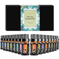 KMSCO Essential Oils Set -Top 16(0.33Fl Oz) Organic Plant Natural Fragrance Scents Blends Oil
